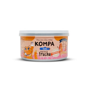 Kompa Paté Premium de Trucha para Gatos - 160 Gr.