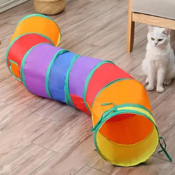 Túnel de Colores para Gatos